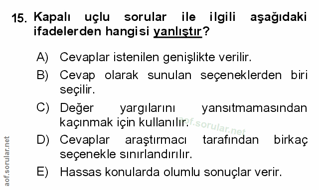 Soru 15