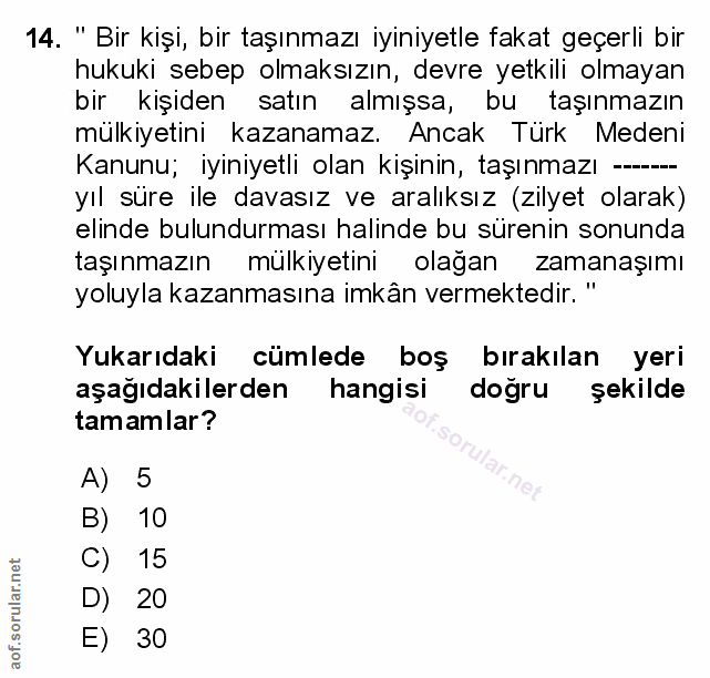 Soru 14