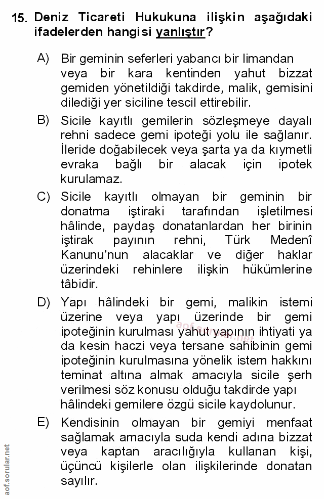 Soru 15