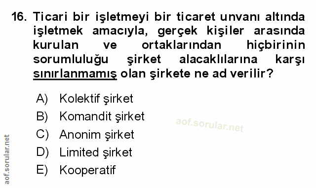 Soru 16