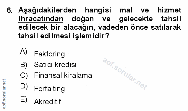 Soru 6