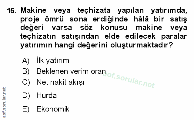 Soru 16