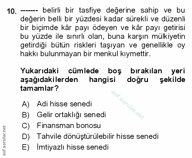 Soru 10