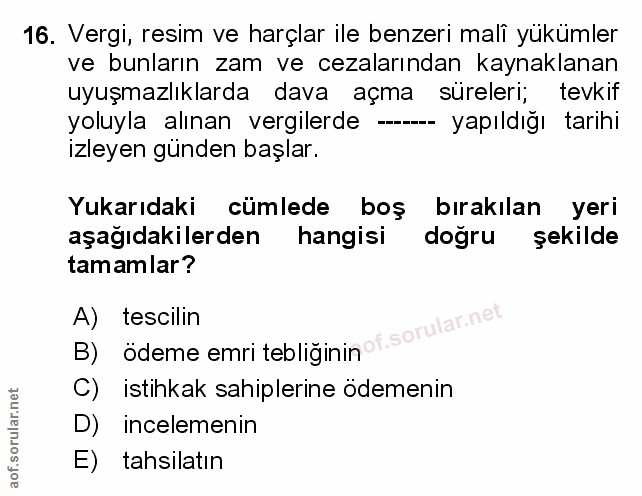 Soru 16