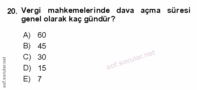 Soru 20