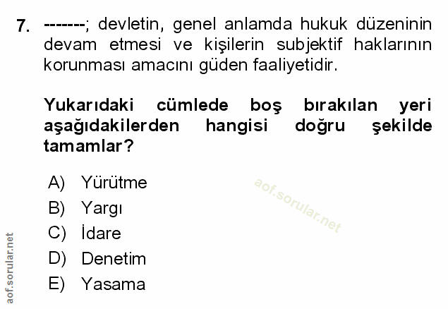 Soru 7