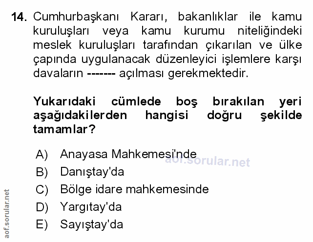 Soru 14