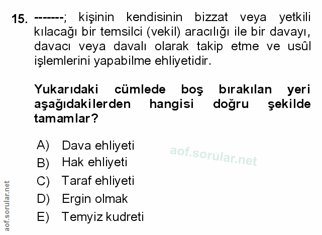 Soru 15