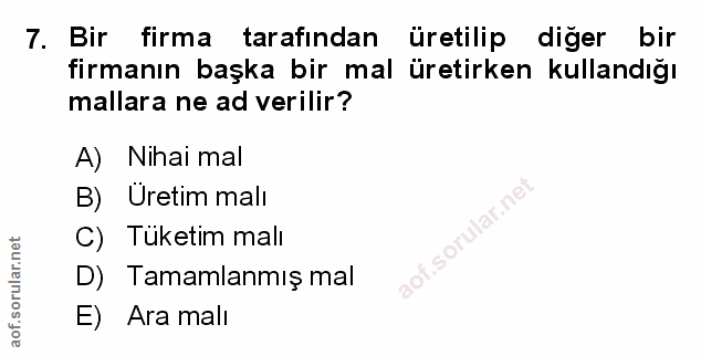Soru 7