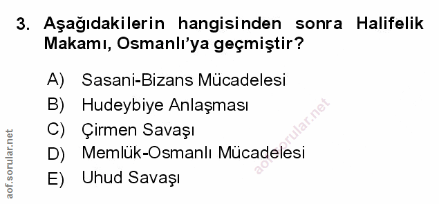 Soru 3
