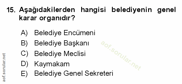 Soru 15