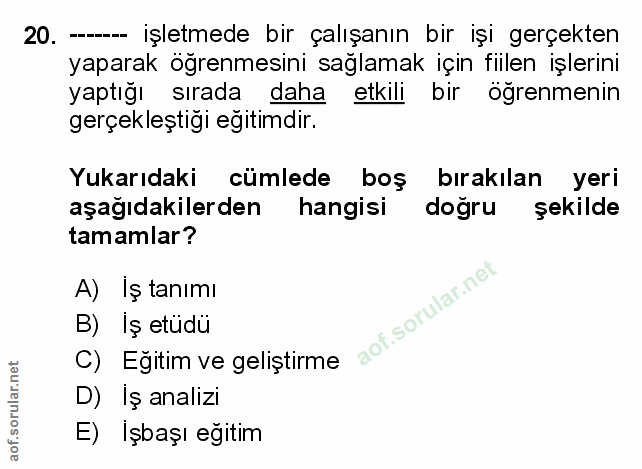 Soru 20