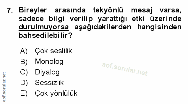 Soru 7