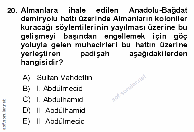 Soru 20