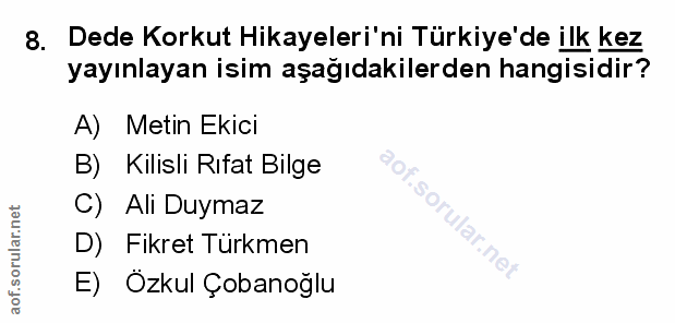 Soru 8
