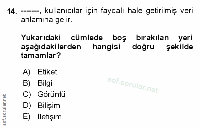 Soru 14
