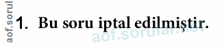 Soru 1