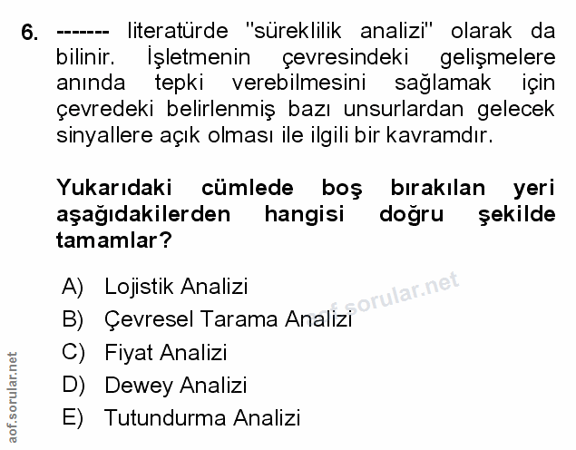 Soru 6