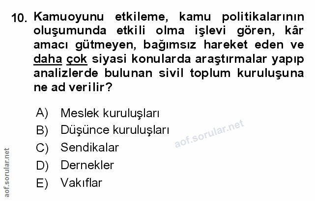 Soru 10