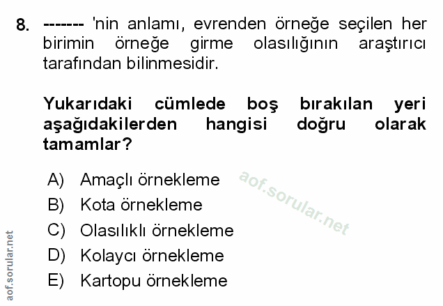Soru 8