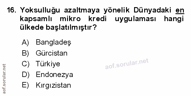 Soru 16