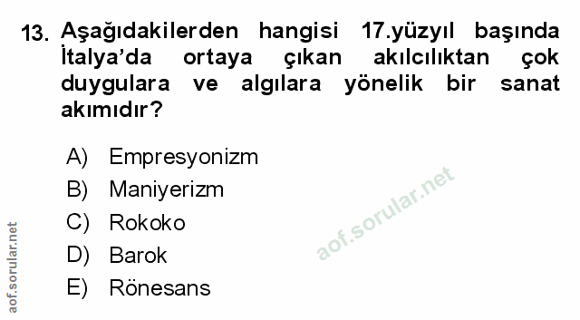 Soru 13