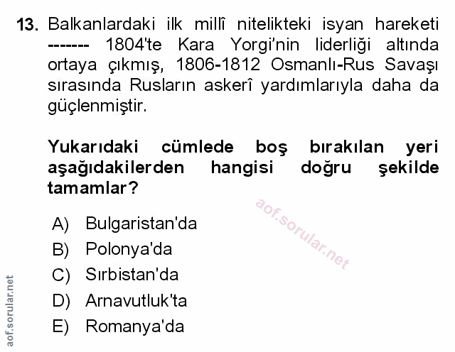 Soru 13