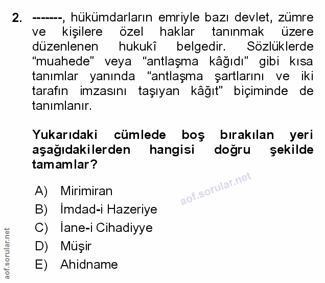 Soru 2