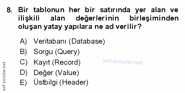 Soru 8