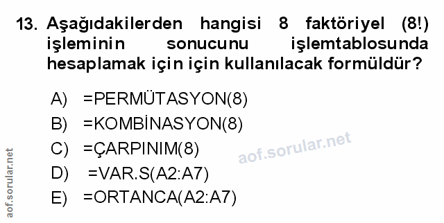 Soru 13