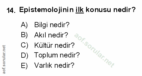 Soru 14