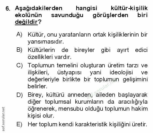 Soru 6