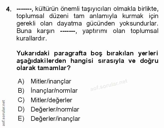 Soru 4