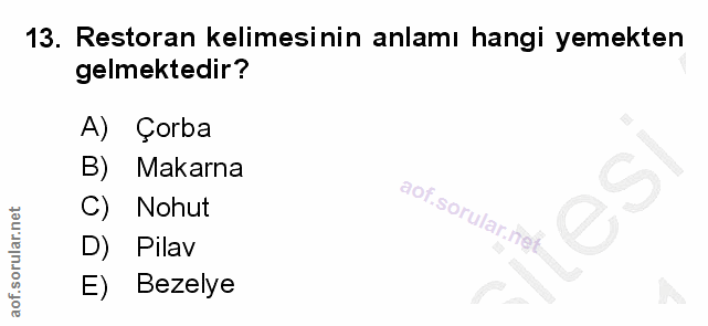 Soru 13