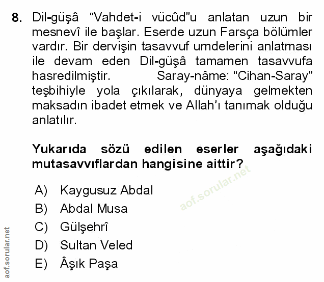 Soru 8
