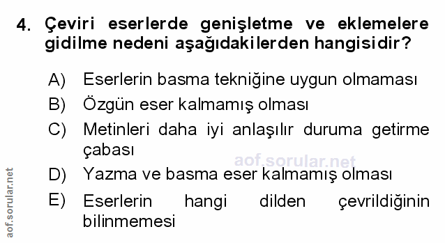 Soru 4
