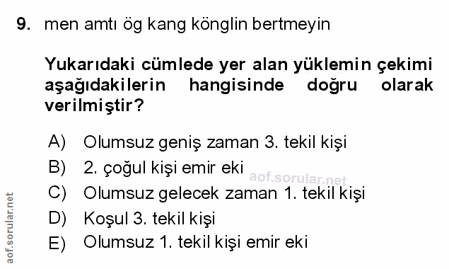Soru 9