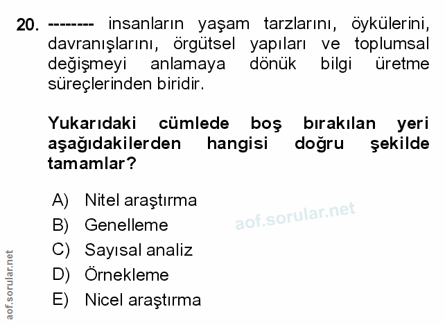 Soru 20