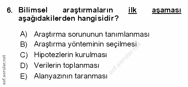 Soru 6