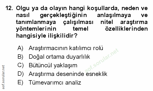 Soru 12