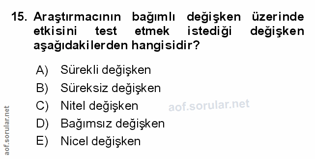 Soru 15