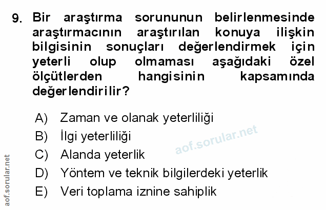 Soru 9
