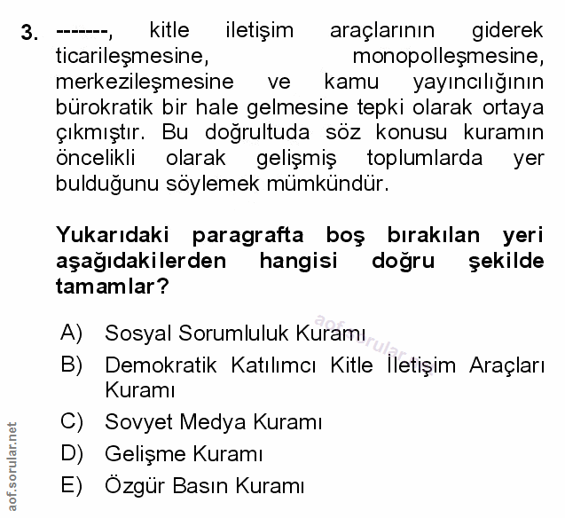 Soru 3