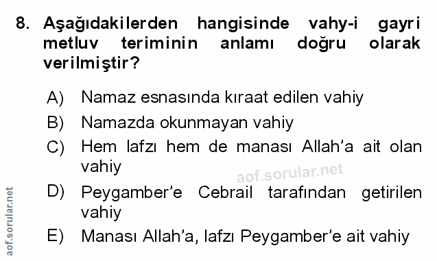 Soru 8