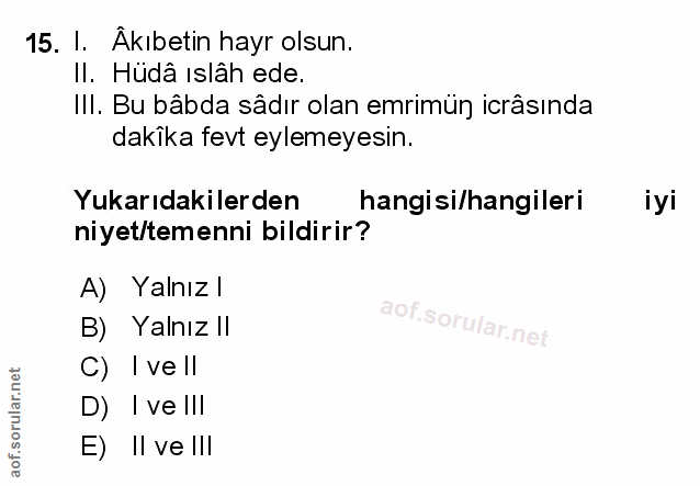 Soru 15