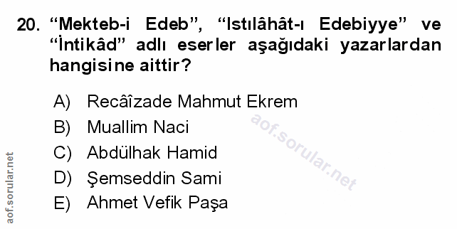 Soru 20