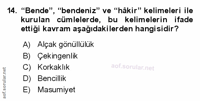 Soru 14