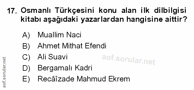 Soru 17