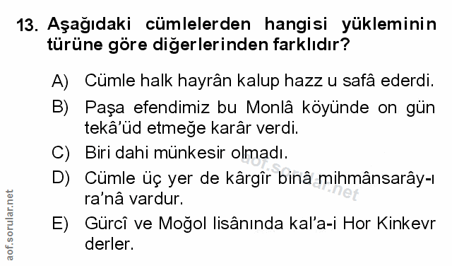 Soru 13