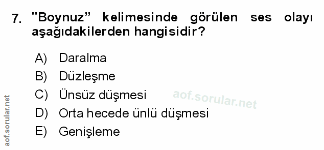 Soru 7